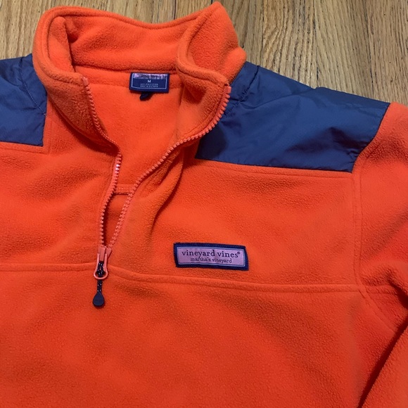 Vineyard Vines Mens  Fleece 1/4 Zip Sheep Shirt - Picture 4 of 6